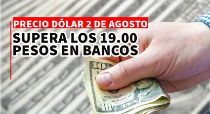 Dólar: Su precio frente al peso mexicano HOY 2 de agosto de 2024 en bancos