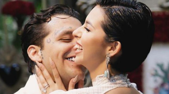 Christian Nodal comparte FOTOS INÉDITAS de su luna de miel con Ángela Aguilar