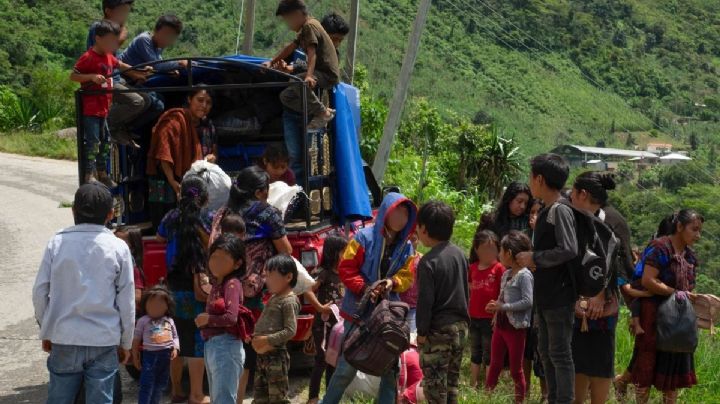 Chiapanecos que huyeron a Guatemala, con miedo de volver por el narco