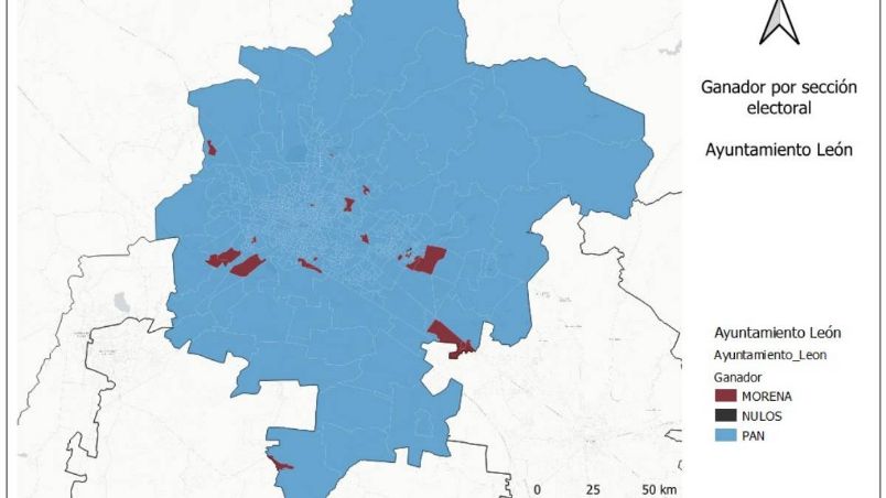 León sigue siendo mayormente panista.