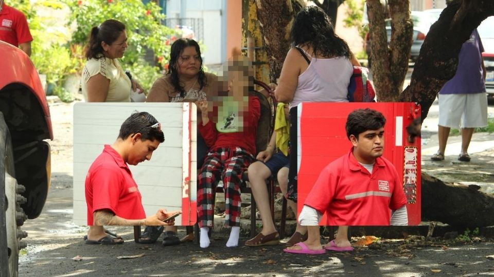 Se metieron a una casa en llamas para rescatarla