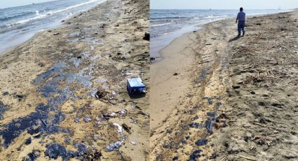 Derrame de crudo afecta playa en Paraíso, Tabasco; Pemex ya investiga | FOTOS y VIDEO