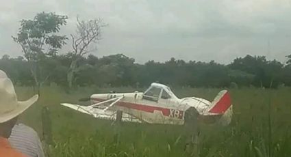 Avioneta aterriza de emergencia en Tlalixcoyan, Veracruz hoy 21 de agosto