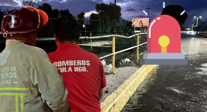 Reportan desbordamiento en canal de aguas negras de Tula I FOTOS