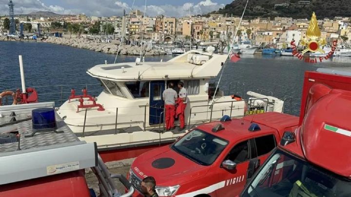 Hayan 2 cadáveres en naufragio de yate de lujo en Italia