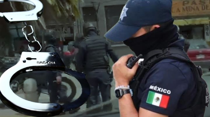 Detienen a hombres armados en camionetas de lujo frente a Prepa 1 de Pachuca