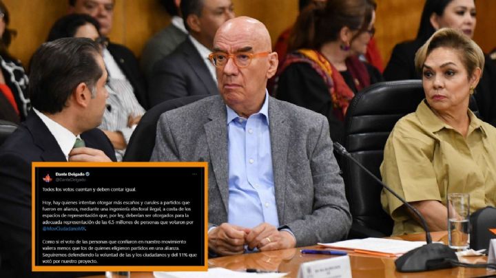 ¿Dante Delgado se quedará sin senaduría plurinominal? Esto sabemos