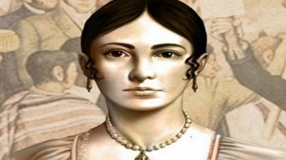 Leona Vicario, heroína de la Independencia de México.