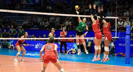 México vence a Perú en reñido partido que se fue hasta los 5 sets en la Copa Panamericana de Voleibol Femenil