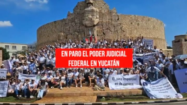 “Somos incómodos para los otros poderes”: magistradas y jueces en paro en Yucatán