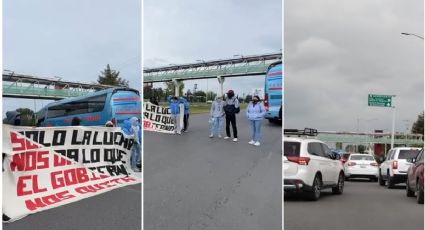 El Mexe vuelve a desquiciar tráfico en bulevar de Pachuca; aquí se encuentran los estudiantes