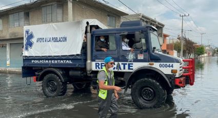 Habilitan cocina móvil para damnificados por inundaciones en Chalco