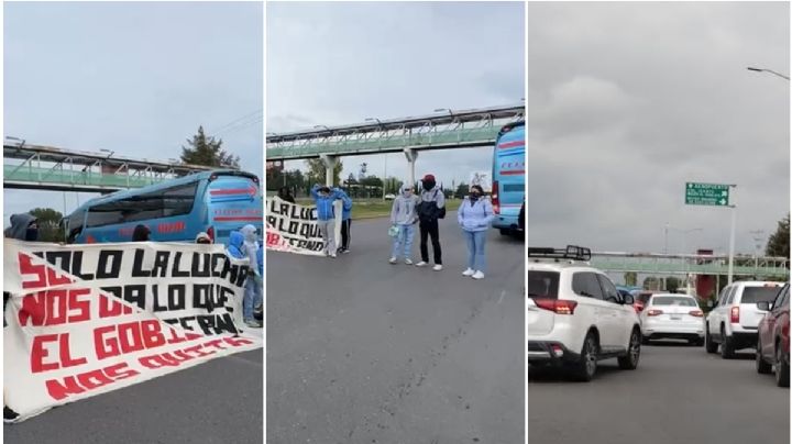 El Mexe vuelve a desquiciar tráfico en bulevar de Pachuca; aquí se encuentran los estudiantes
