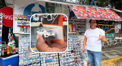 Trasforma puesto de periódicos, en local de venta de carritos de colección 