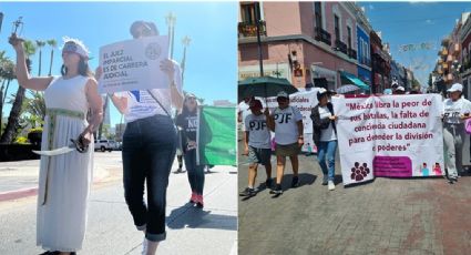 Marchan en al menos 11 estados en contra de la reforma judicial