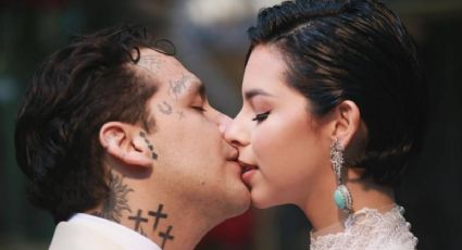 Ángela Aguilar y Christian Nodal celebran su primer mes de casados