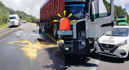 Accidentes en las Cumbres de Maltrata, causa de tráfico vehicular pesado