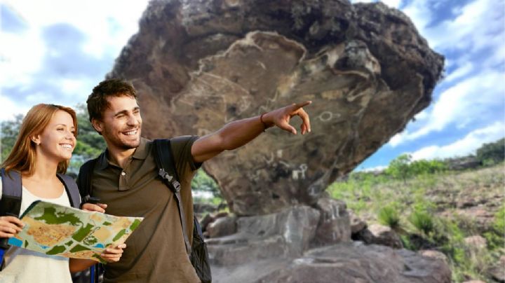 Encuentran impresionantes pinturas rupestres en Hidalgo, lánzate este fin de semana y descúbrelas