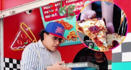 La única pizzería de Pachuca que vende una pizza de 3 kilos