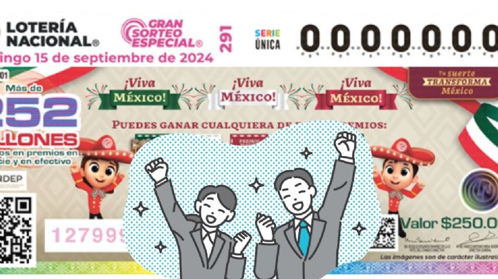 Sorteo de la Lotería Nacional: Estos son los millones, terrenos, joyas y más premios que podrías recibir el 15 de septiembre