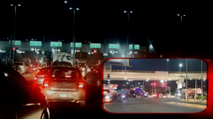 México-Pachuca: bloqueo sorpresivo este lunes desquicia la autopista