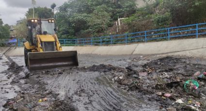 ¿Por qué se inunda el bajo puente de Periférico Norte y Primero de Mayo?