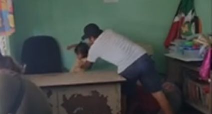 “¡Tírense al piso!”: maestra resguarda a sus alumnos de balacera en Chiapas | VIDEO