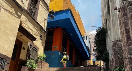 Se incendia edificio abandonado del Cine Guanajuato por segunda vez en el mes