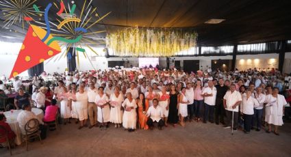 Con homenajes: así celebraron el Día del abuelo en Emiliano Zapata, Veracruz