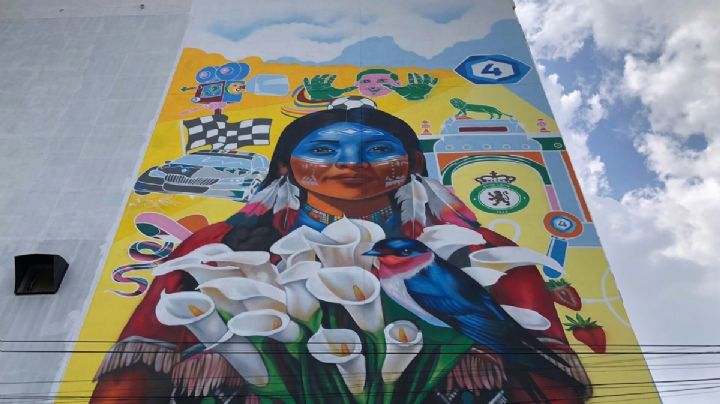 Este nuevo mural que rompió el Récord Guinness en León cobra vida en tu celular