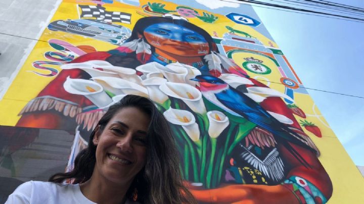 Fariba La Chilanga, la muralista que rompió 2 Récord Guinness, uno en León