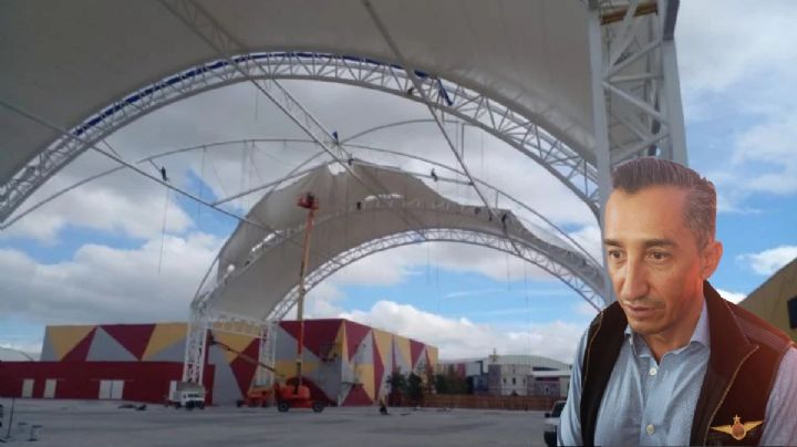 Megadomo de la Feria de Pachuca estará listo para el segundo informe de Menchaca
