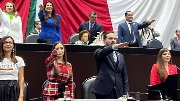 El diputado guanajuatense Alan Márquez es secretario de la Mesa Directiva del Congreso