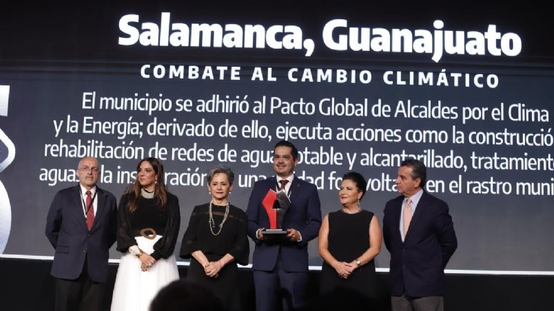 Reconocen a Municipio de Salamanca por sus acciones a favor del medio ambiente.