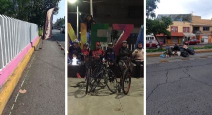 Ciclistas denuncian inseguridad y ciclovías en mal estado en Nezahualcóyotl