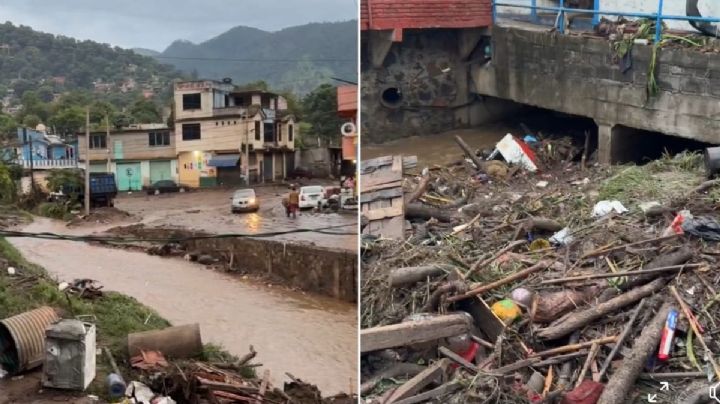 Edomex: Así quedó Tejupilco tras el desborde del río de Rincón de López | FOTOS