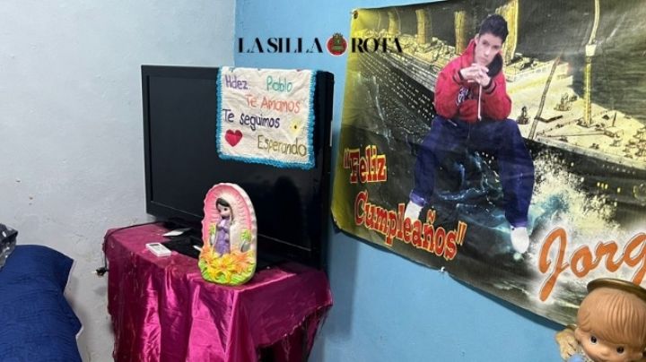 Jorge desapareció hace 9 años en Coatzacoalcos, su familia lo recuerda con un mural