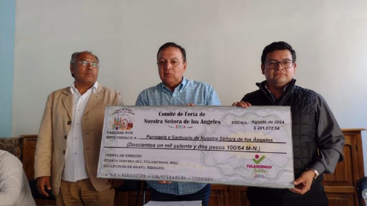 Para esto usarán utilidades de la feria de Tulancingo; anuncia Comité organizador