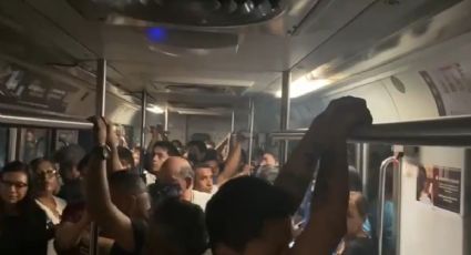 Metro Línea 3: Apagón obliga desalojo de usuarios | VIDEO