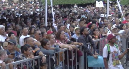 Abarrotan centro de León para noche sonidera con Sonido La Changa