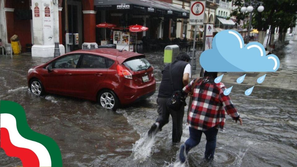 Así estarán las lluvias en Veracruz