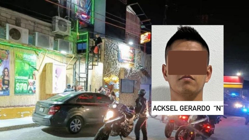 Acksel, el cliente del bar La Jungla de Veracruz que habría matado a gerente y mesero