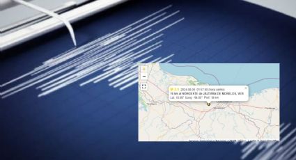 Tiembla al sur de Veracruz las primeras horas de este martes 06 de agosto