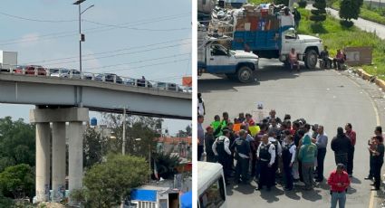 Caos en Chimalhuacán por manifestaciones: Suspenden servicio en estaciones del Mexibús Línea 3