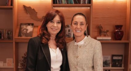 Claudia Sheinbaum se reúne con Cristina Fernández de Kirchner