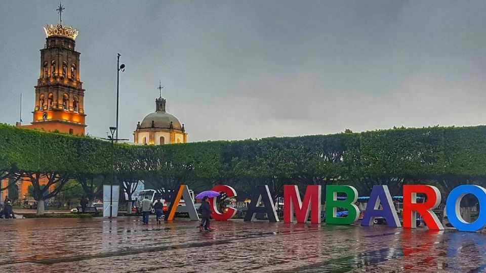 Acámbaro, uno de los municipios donde se pronostica que llueva.
