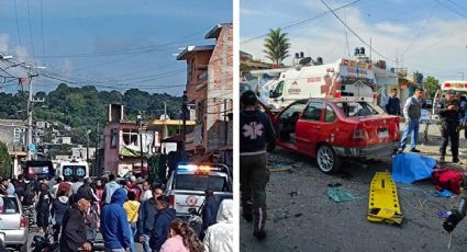 Edomex: Explota camioneta con pirotecnia en Tepetlixpa; hay un muerto y 13 heridos