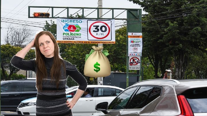 Estos son los automovilistas que pagarán hasta 2,000 pesos en la CDMX