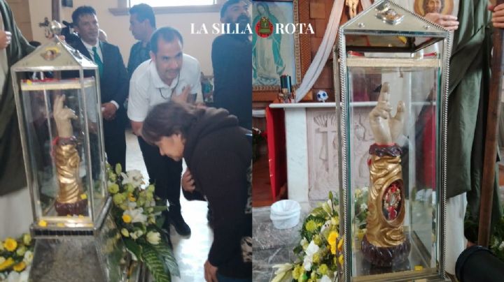 "No puedo hablar": Reliquias de San Judas Tadeo conmueven a miles en Edomex