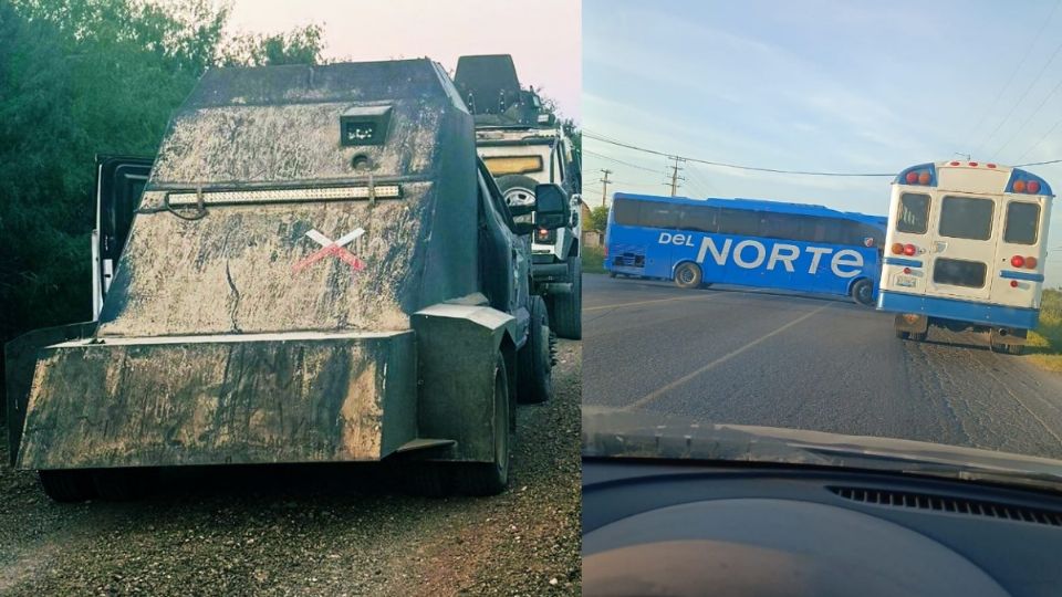 La Vocería de Seguridad Pública del Estado confirmó bloqueos en la carretera Reynosa-San Fernando